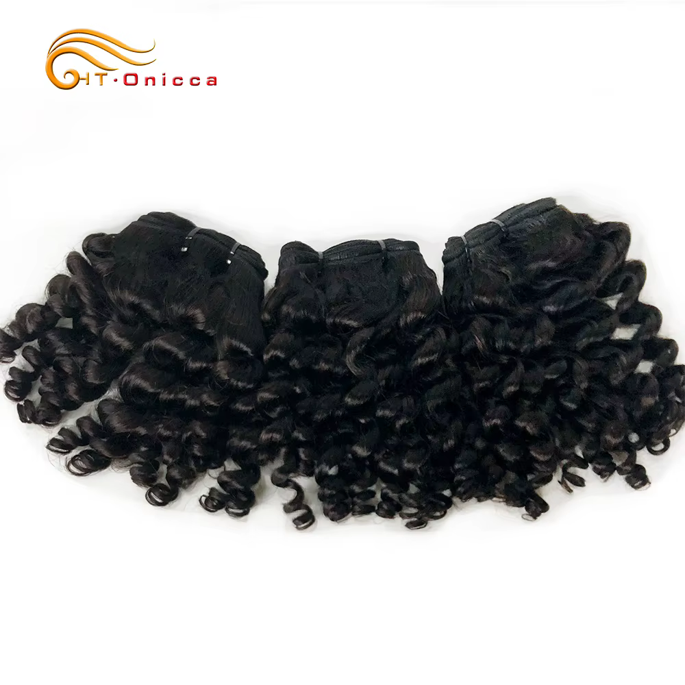 Tissage en lot brésilien naturel Remy bouclé