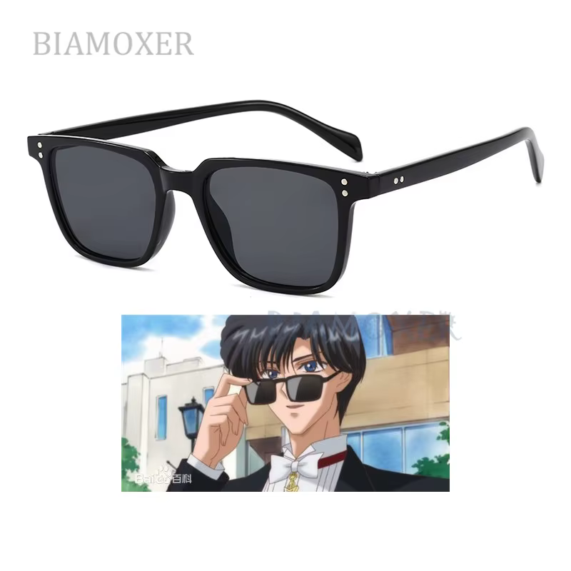 Perruque de Cosplay Mamoru Chiba en Clip de Lune
