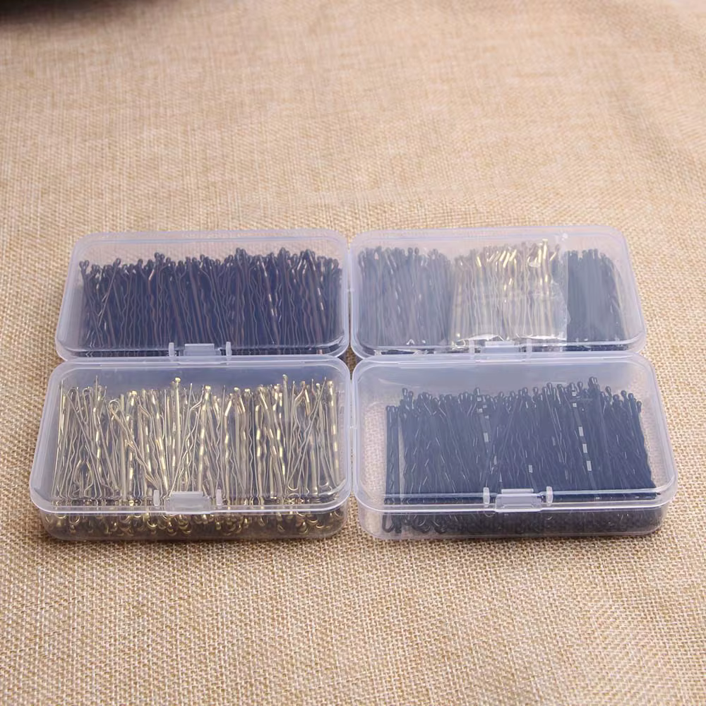 150 pièces/boîte pinces à cheveux en métal pour les femmes de mariage épingles