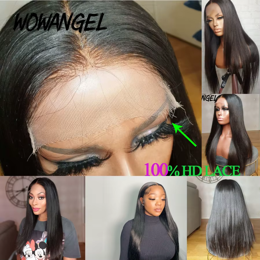 Tissage en lot naturel vierge lisse avec Closure