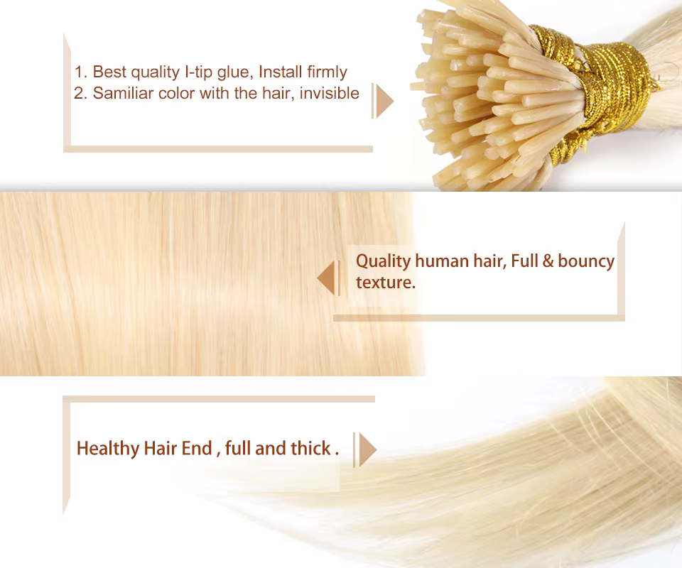 Extensions de Cheveux Naturels Remy Lisses Faits à la Machine
