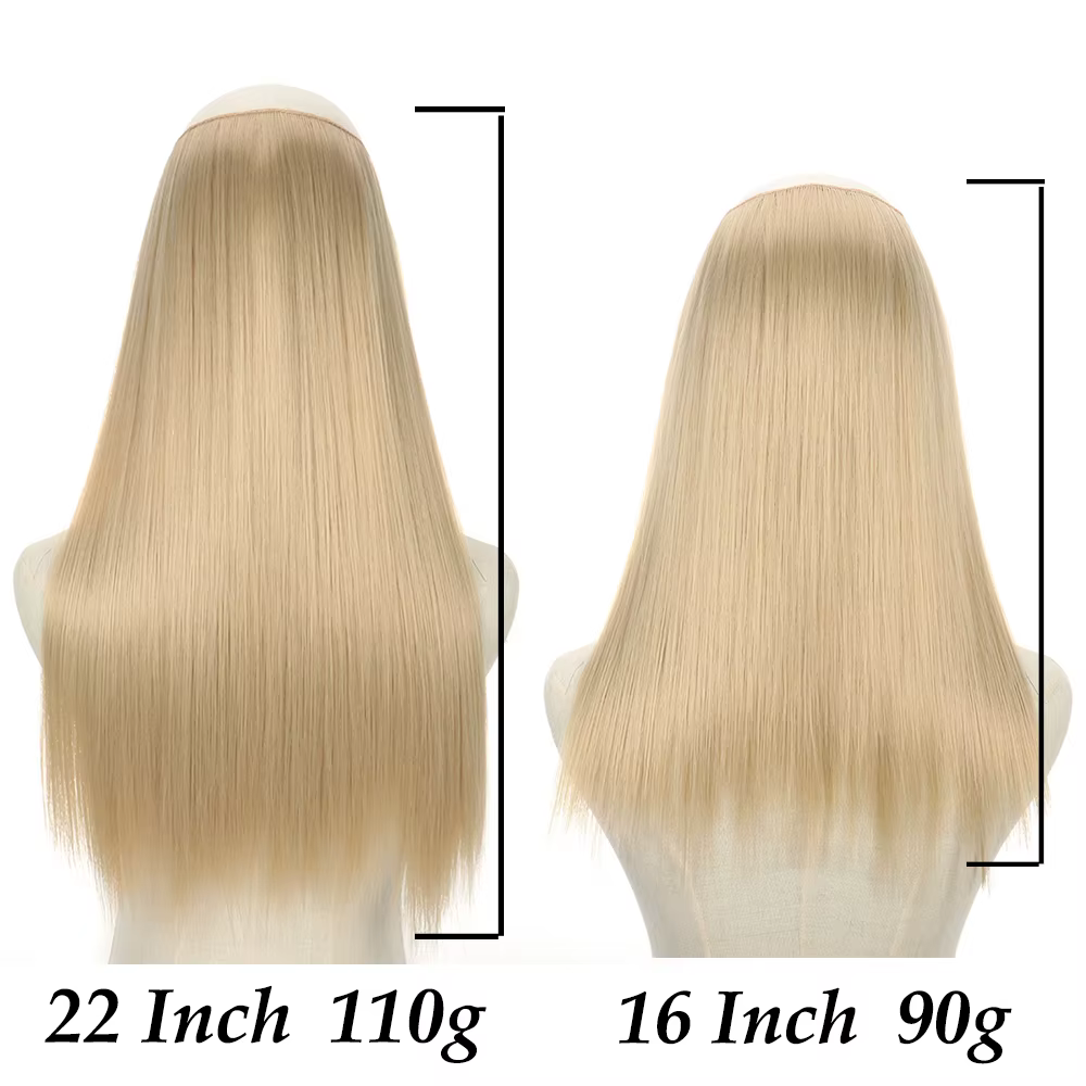 Extensions de cheveux synthétiques 16 "22"