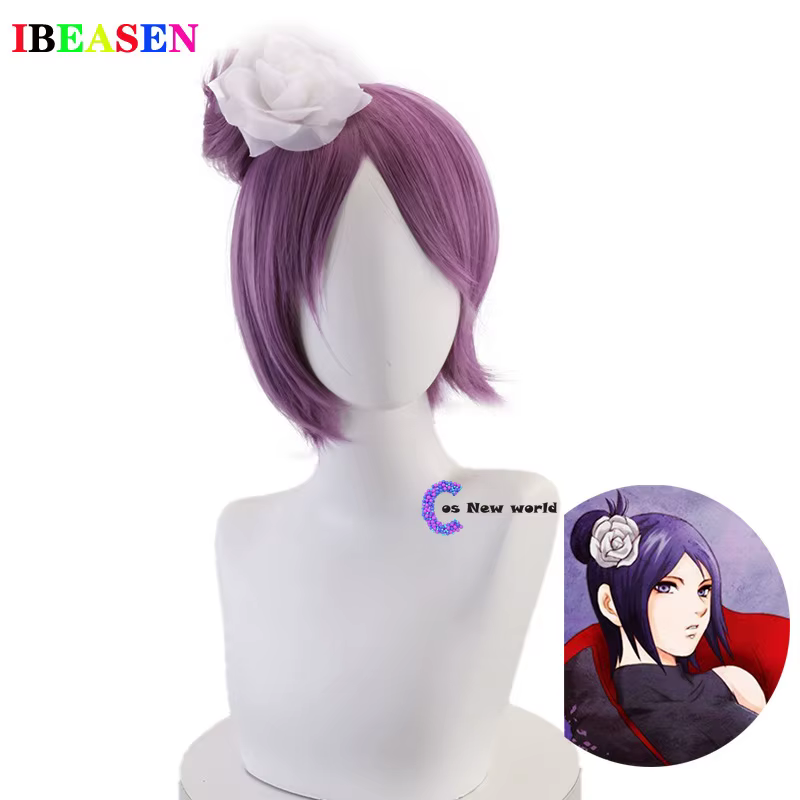 Perruque Ninja Konan Cos