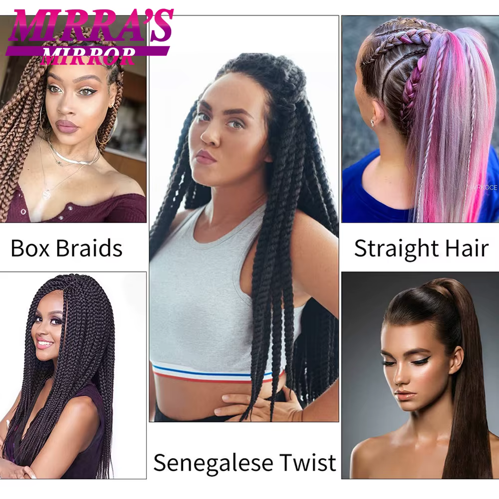 Tressage cheveux pré-étirés 26 pouces Extensions