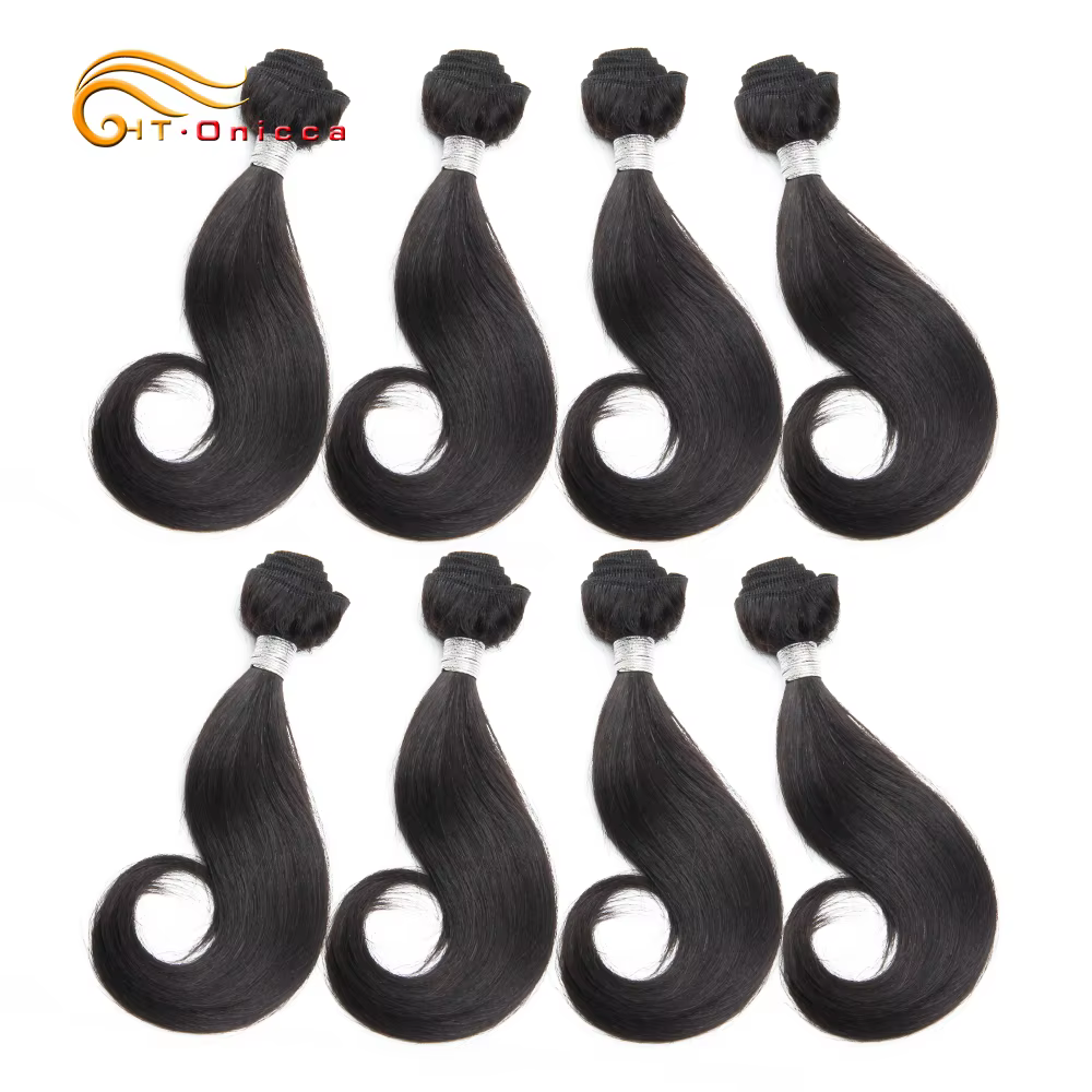 Htonicca cheveux bouclés produits 20 g/pc brésilien Remy