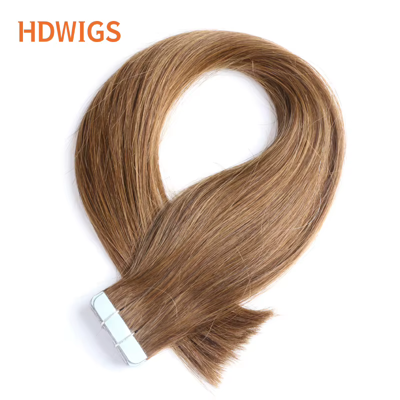 Bande dans l'extension de cheveux humains droite brésilienne Extension