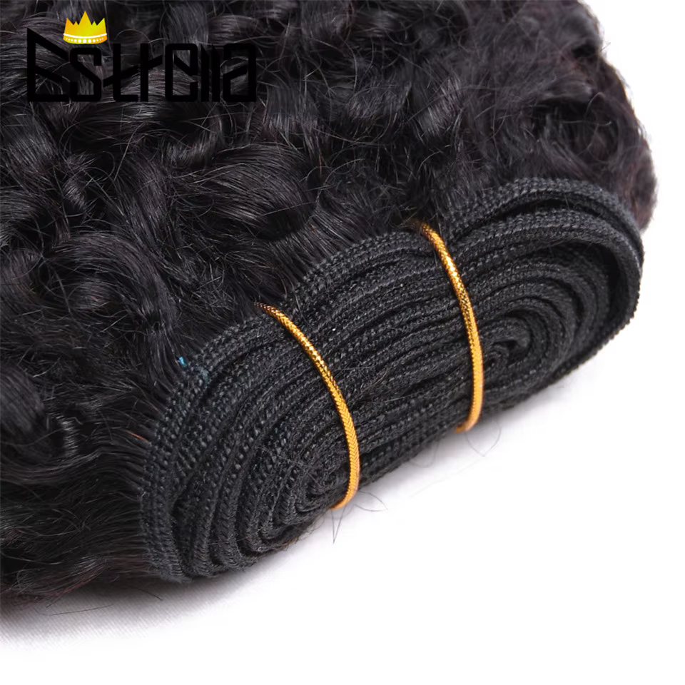 Mèches Afro 100% naturelles Remy crépues bouclées
