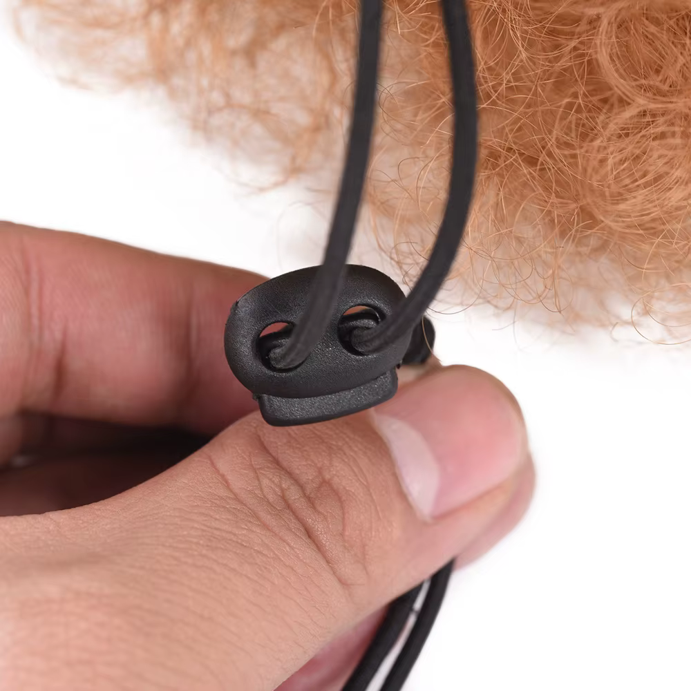 Extension de queue de cheval afro synthétique longue