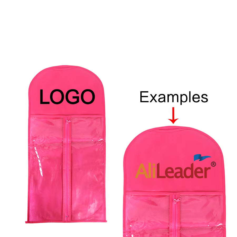 Alileader meilleure qualité Portable perruque sac de rangement avec cintre paquet costume étui sac pour cheveux
