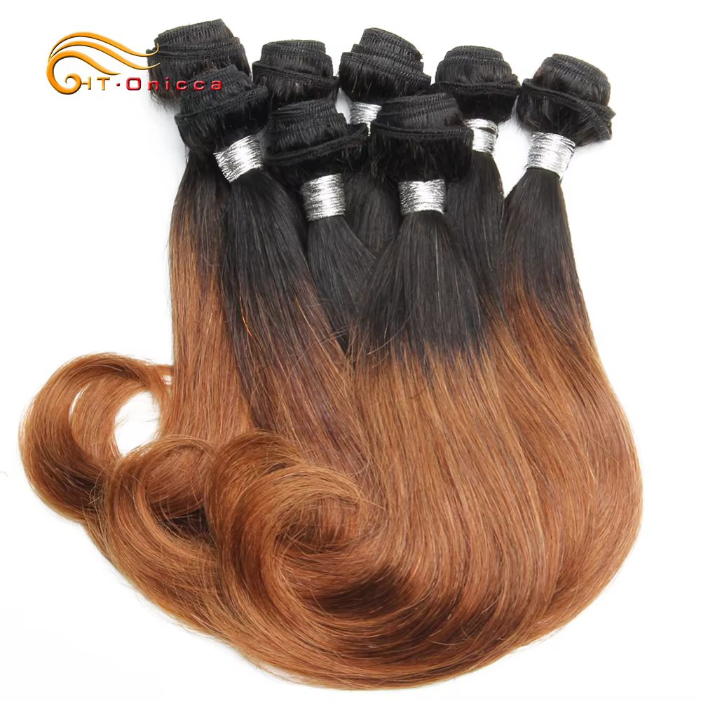 Htonicca cheveux bouclés produits 20 g/pc brésilien Remy