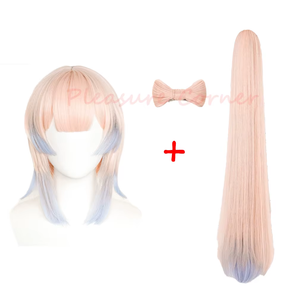 Genshin Impact Warriomi Cosplay Perruque