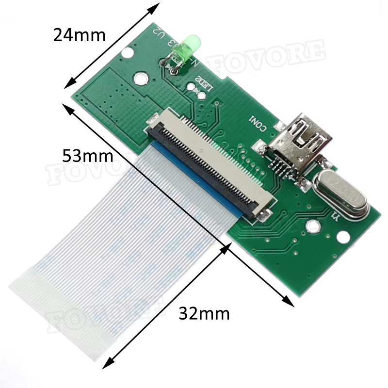 Adaptateur ZIF vers USB, 1.8 CE, 40 broches, SSD