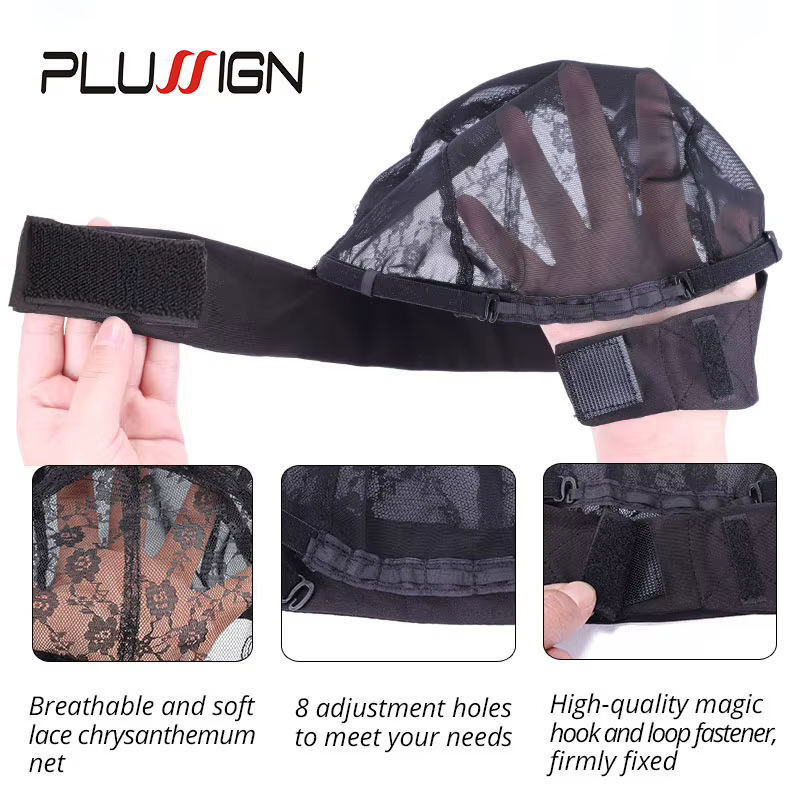 Plussign – bonnet de perruque à grand trou
