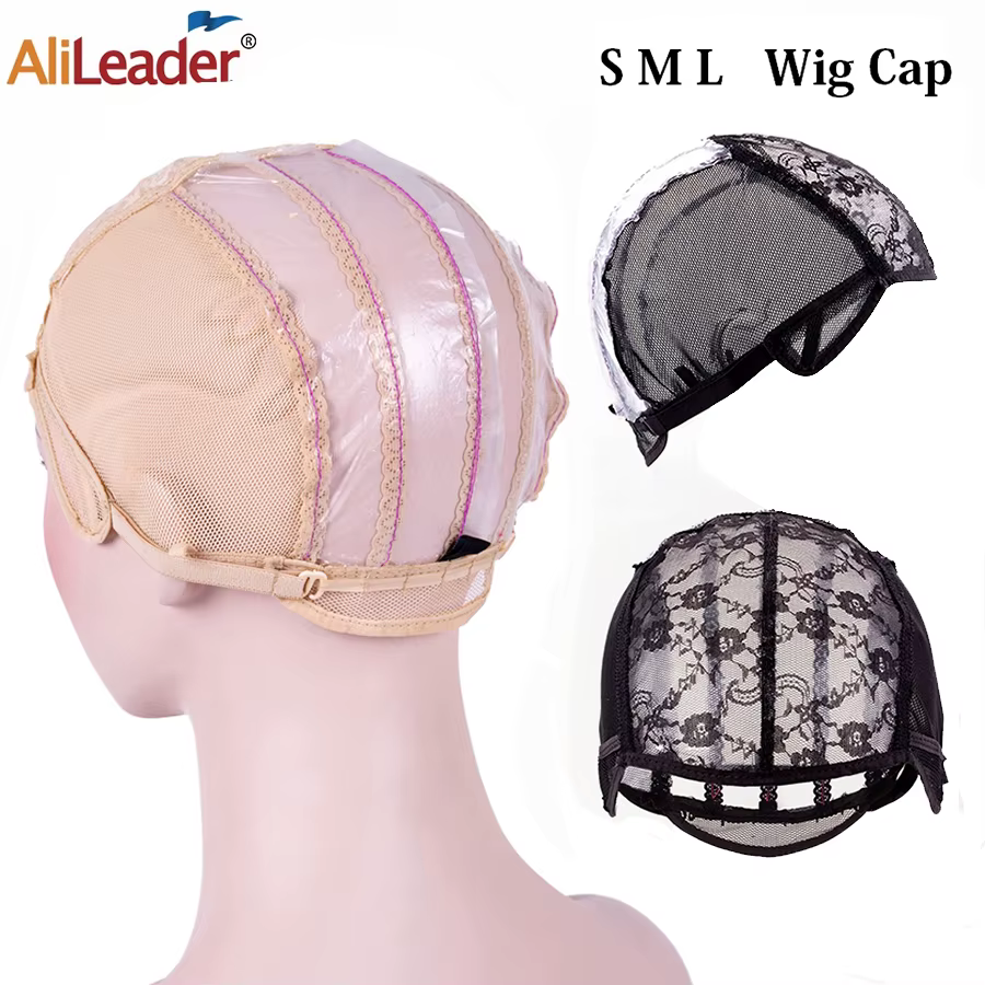 Alileader – Bonnets de perruque réglables pas chers S/M/L