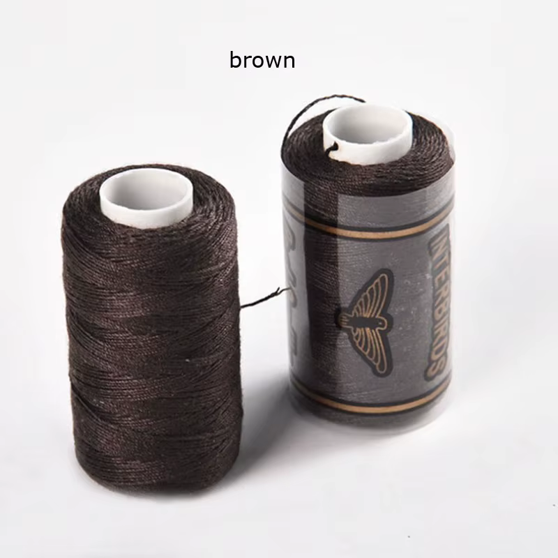 Fil à coudre en coton pour tissage de cheveux