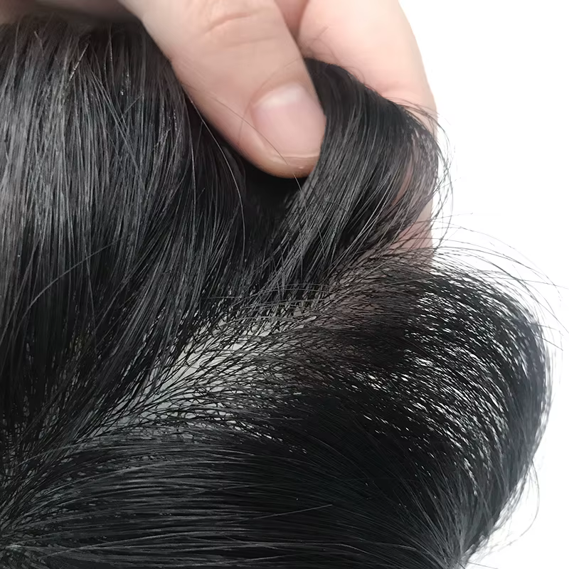 Perruque indienne Remy pour homme
