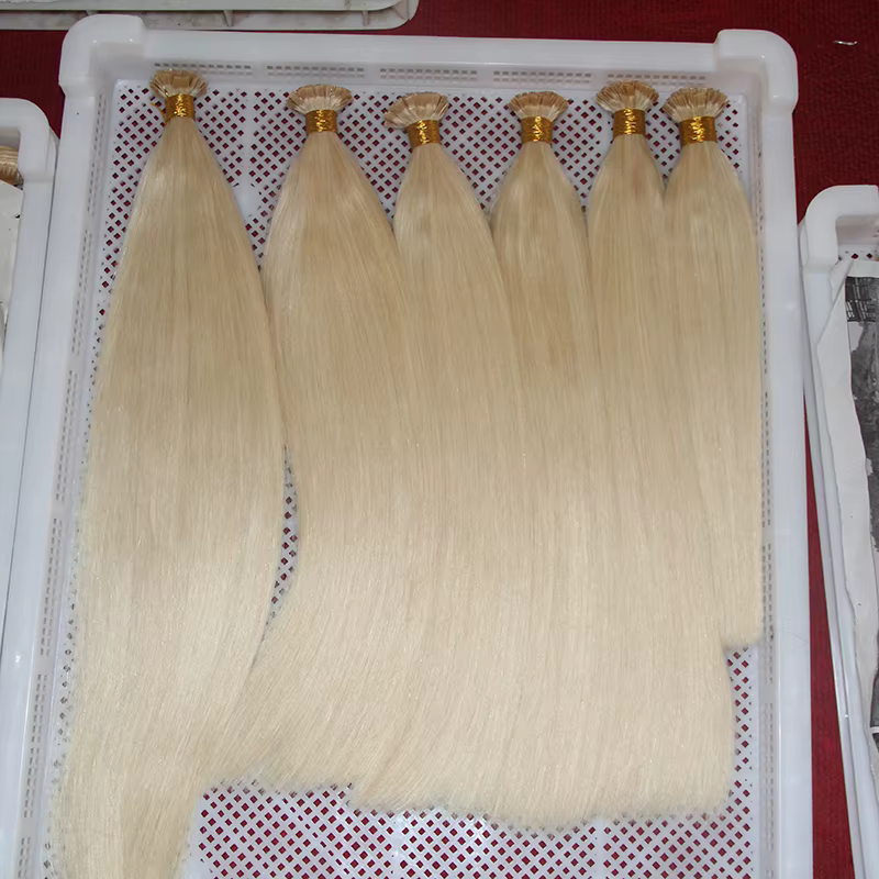 Brian KerktHair-Extensions de cheveux à pointe plate, cheveux humains non remy raides, 18 pouces, 20 pouces, 22 pouces, 24 pouces, 1.0g par brin, ktPre Bonded #60