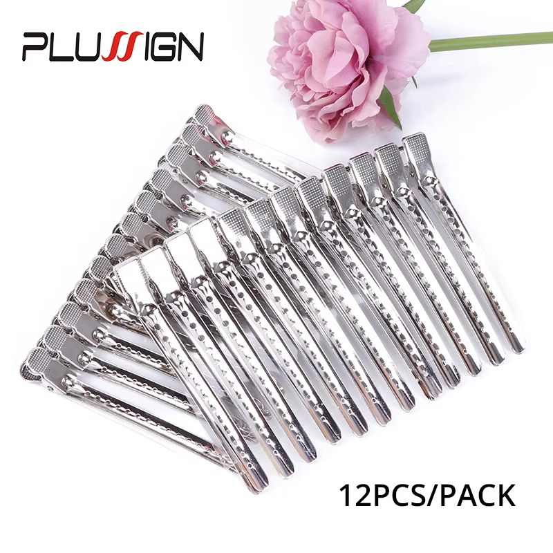 Pinces à cheveux en métal pour coiffure