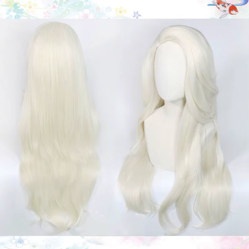 Perruque cosplay synthétique Elsa Snow Ice Queen