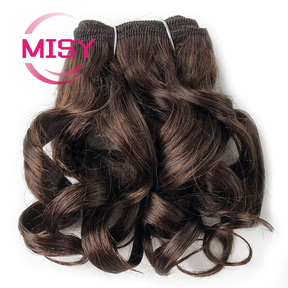 Cheveux humains naturels brésiliens 200 g/Lot paquets