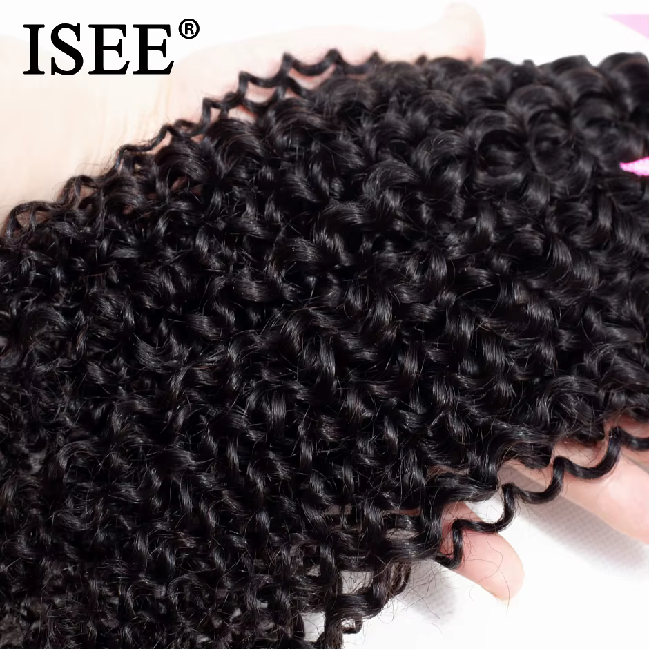 ISEE HAIR Mongolian Kinky Curly