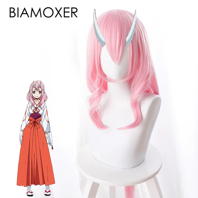 Shuna rose Cosplay perruques Anime cette fois-là