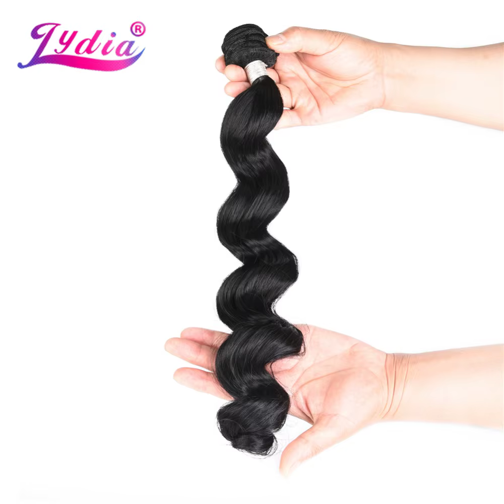 Lydia-Extensions capillaires synthétiques ondulées