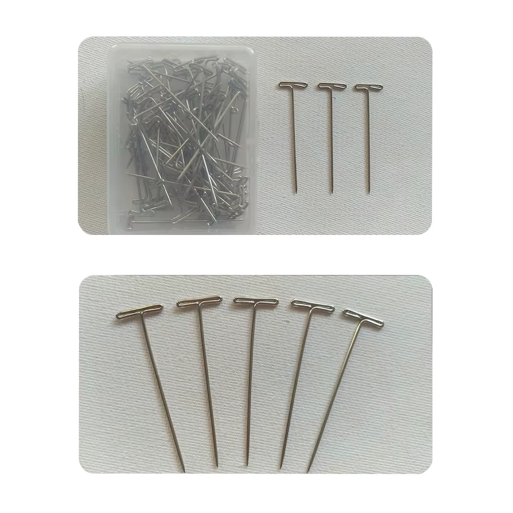 Épingles en T pour perruque