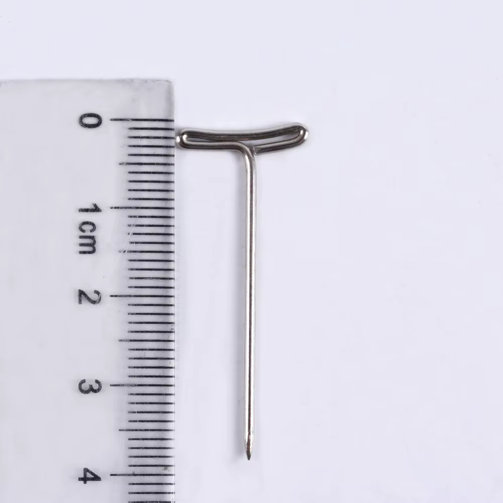 100 pièces T-PINS (40mm) pour perruque sur tête en mousse Style T broche aiguille Mannequin