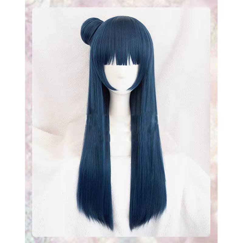 Perruque de Cosplay en Cheveux Synthétiques pour Femme