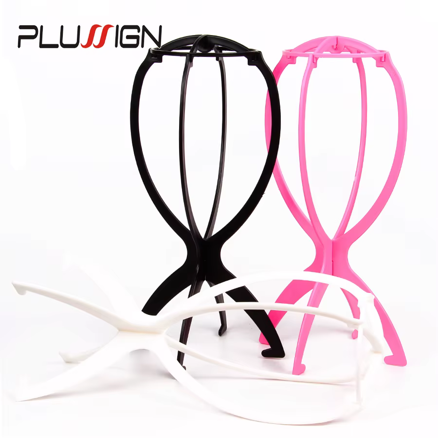 Présentoir de Perruque Pliable et Portable