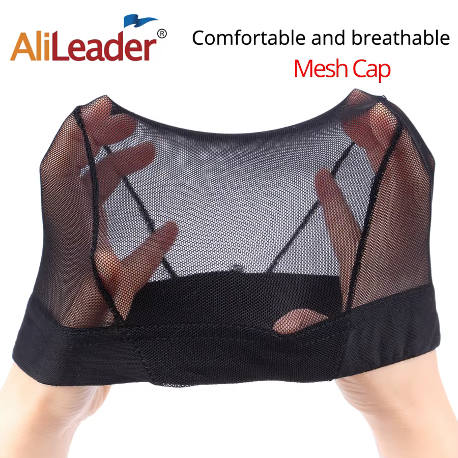 Bonnet de perruque en maille élastique respirante