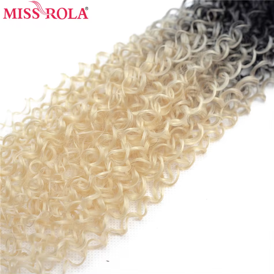Miss Rola-Extensions de cheveux bouclés synthétiques