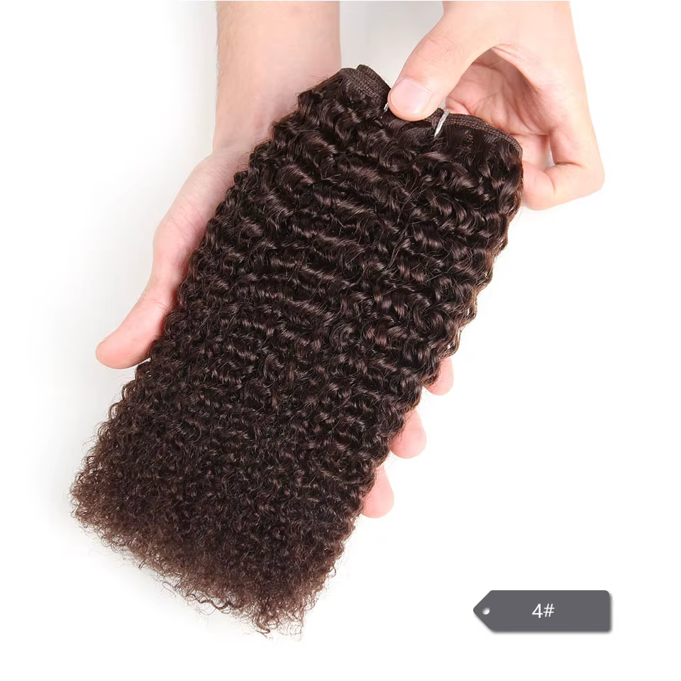 Tissage en Lot Brésilien Naturel Remy Crépu et Bouclé, Extensions Capillaires Afro Élégantes, Couleur Rouge #27 #30, 1 Pièce Uniquement, Livraison Gratuite