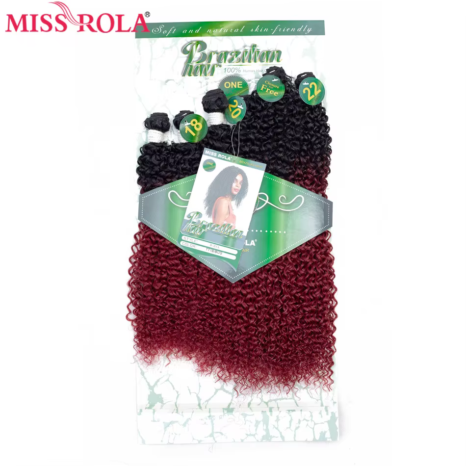 Miss Rola-Extensions de cheveux bouclés synthétiques