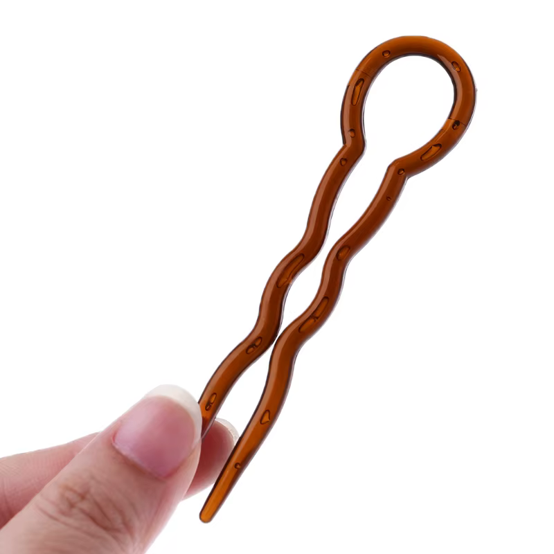 Pinces à cheveux tressées en forme 3 pièces, accessoires coiffure