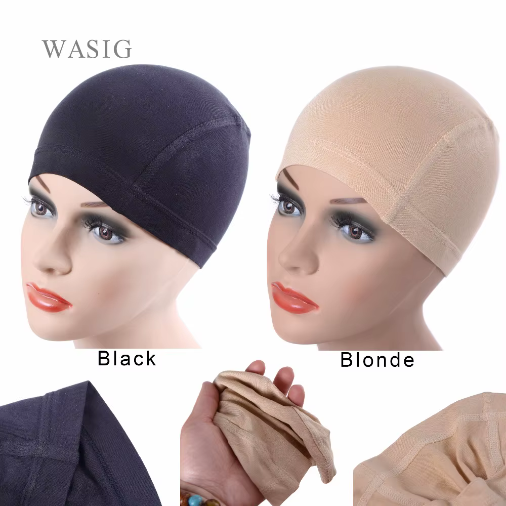 Bonnet de perruque en fibre de bambou pour femme