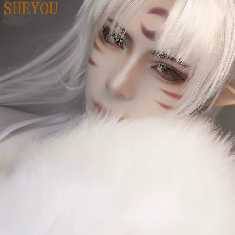 Perruque Inuyasha Sesshomaru longue 39 pouces