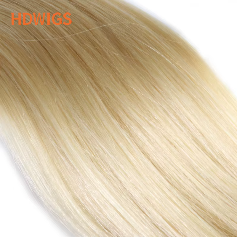 Bande dans l'extension de cheveux humains droite brésilienne Extension