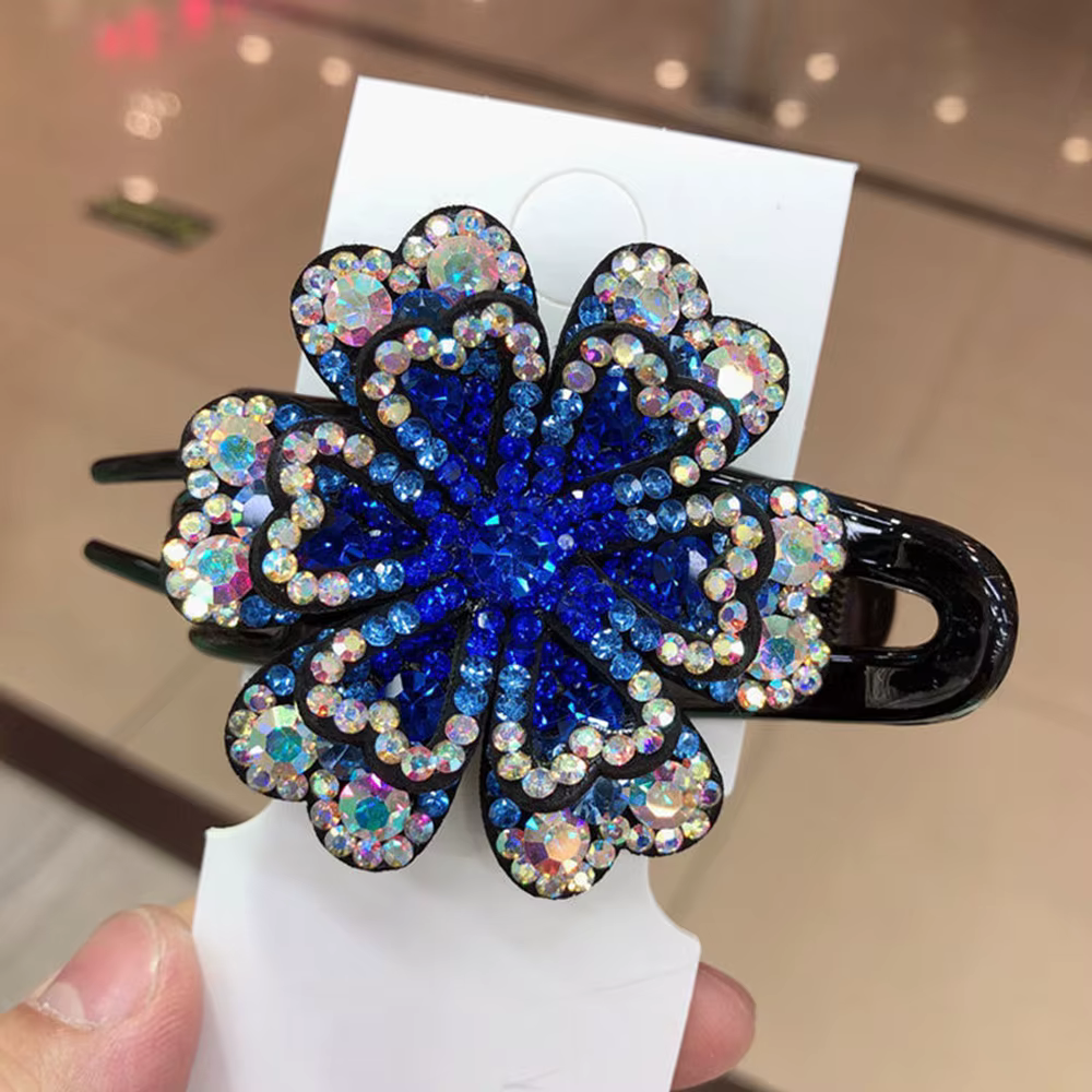 Épingle à cheveux en cristal pour femmes