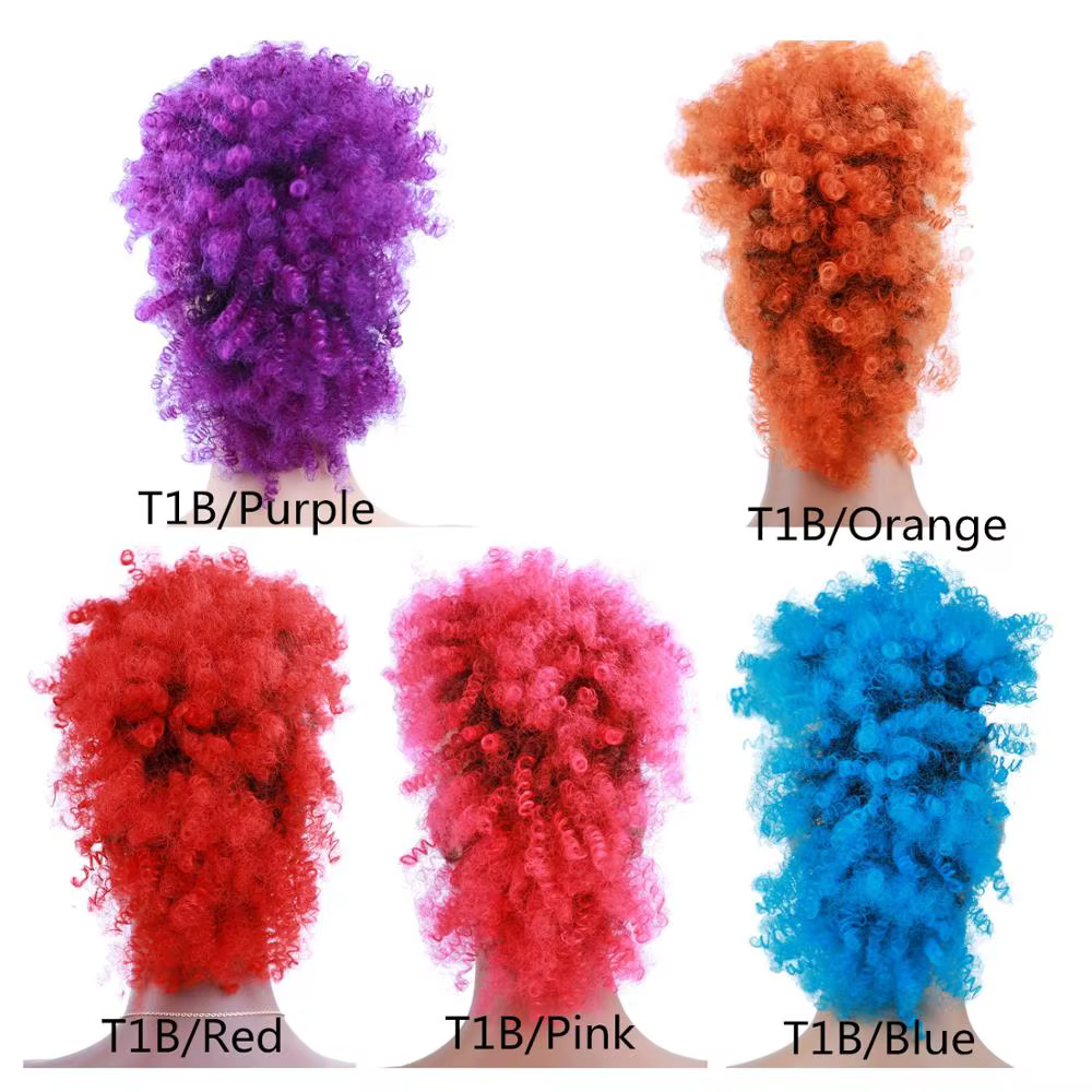 Blice – Extensions de cheveux Mohawk courts et crépus bouclés