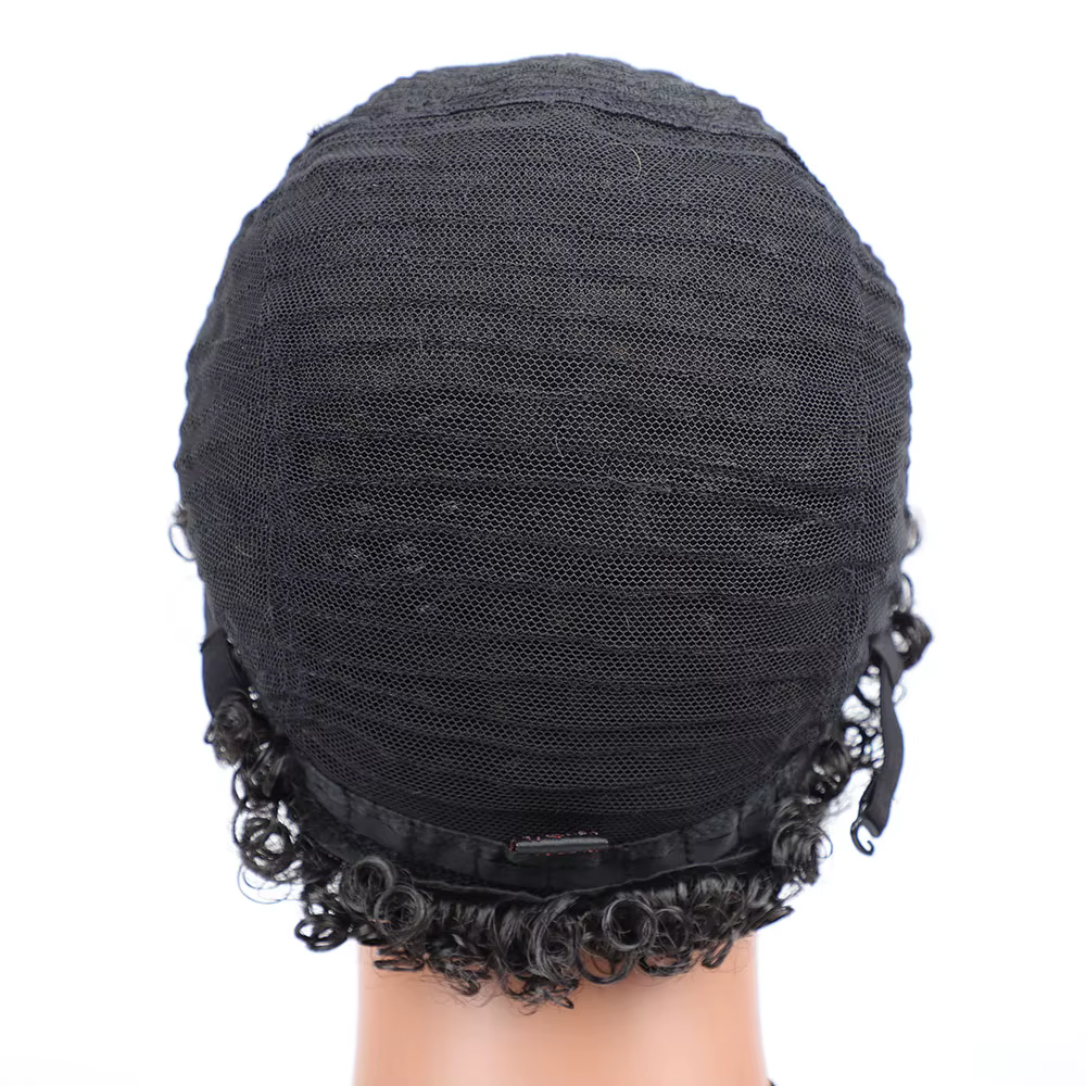 Perruques synthétiques Afro courtes bouclées pour femmes noires