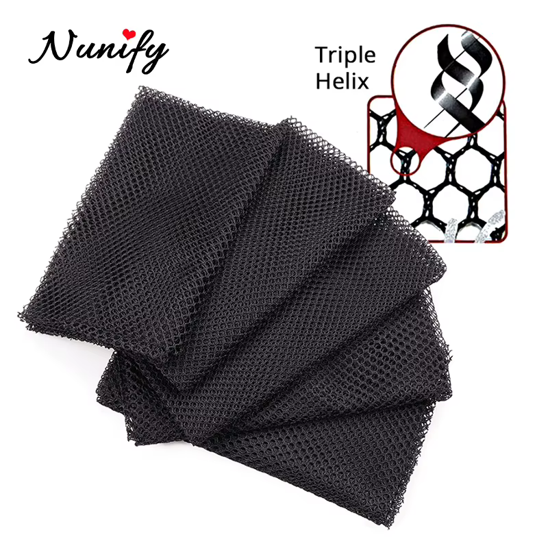 Nunify 1 pièces/lot filets à cheveux de couleur noire femmes toupets