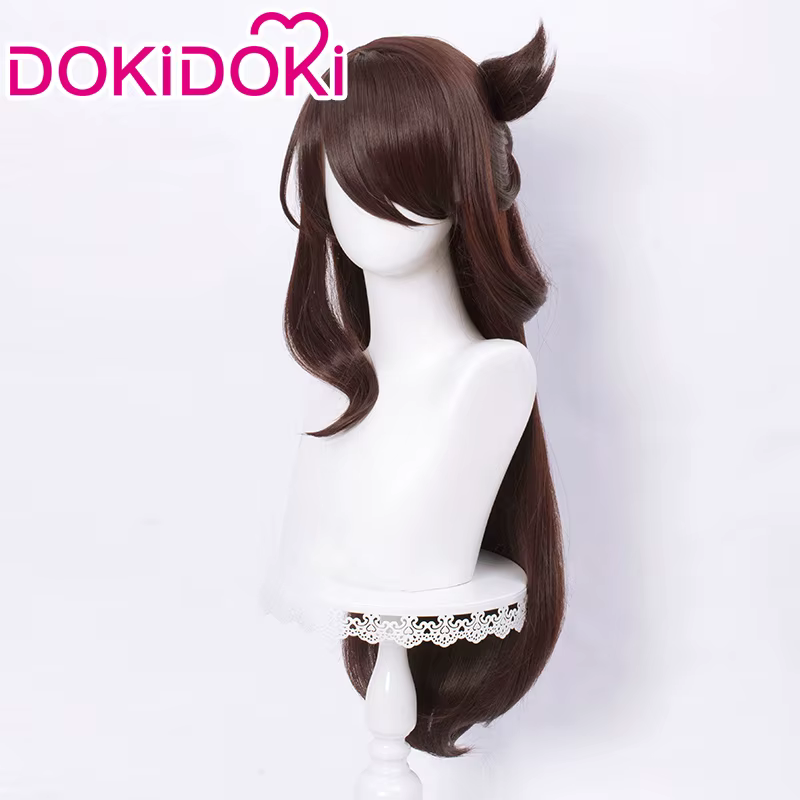 Perruque Beidou Cosplay pour femme, jeu Genshin Impact, DokiDoki, Halloween, cheveux longs, en stock