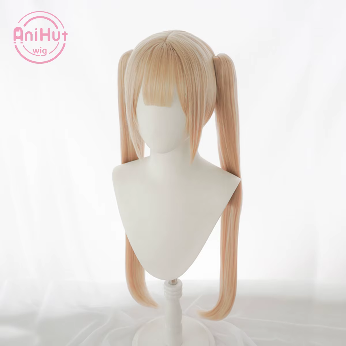 Anihut-Perruque blonde synthétique pour femme