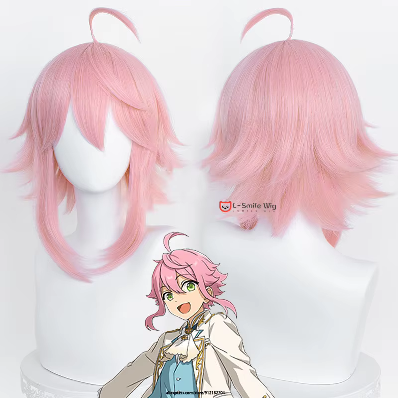 Perruque de Cosplay avec Bonnet