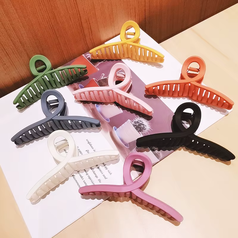 Barrettes à cheveux en acrylique pour femmes