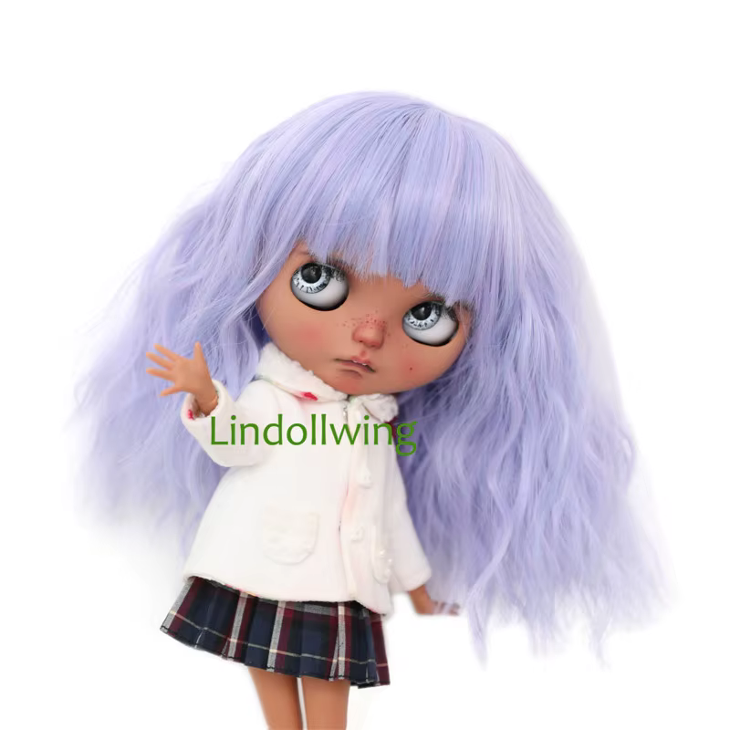Perruque Blyth bouclée instantanée, une collection de cheveux, 9-10 pouces