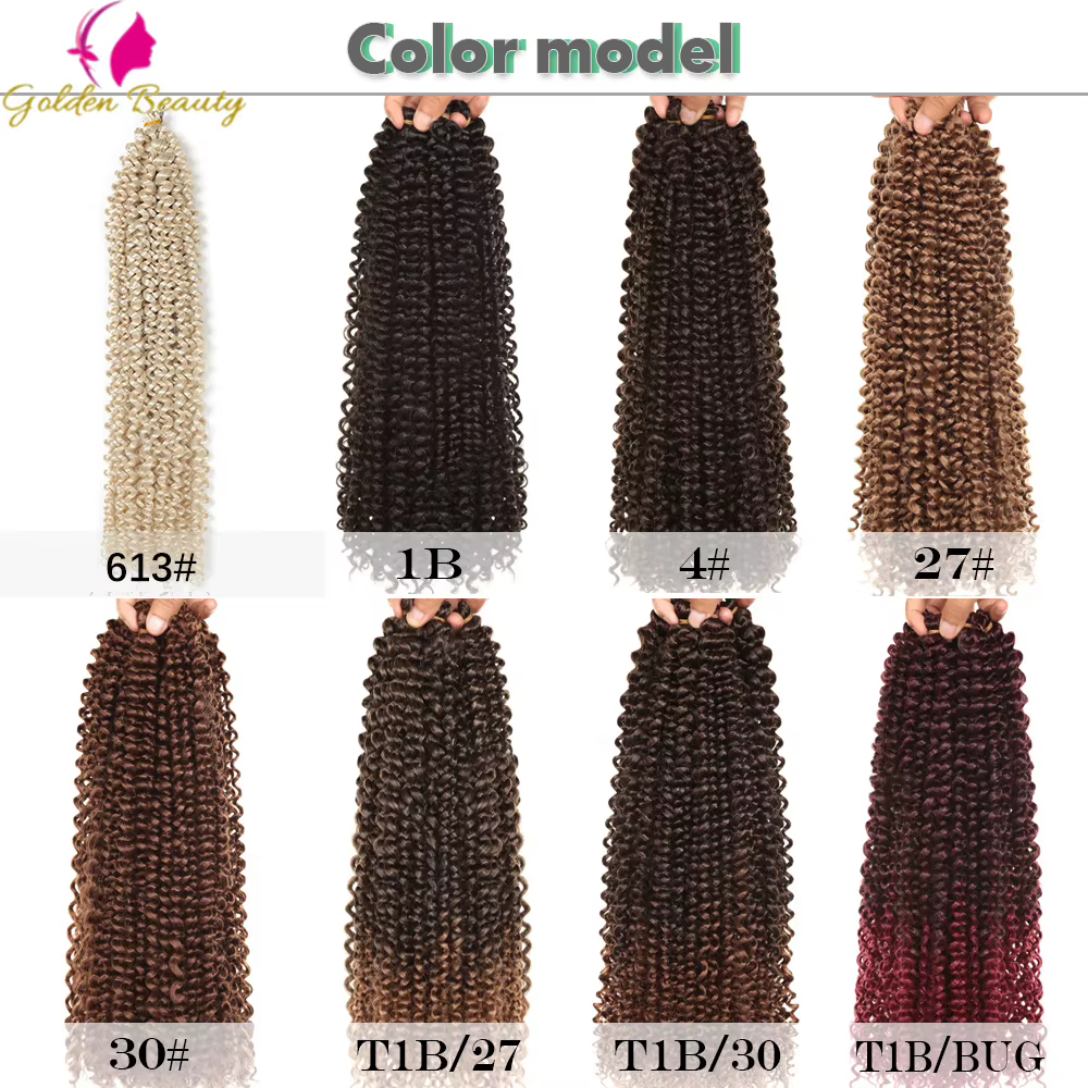 Extensions capillaires synthétiques longues au Crochet