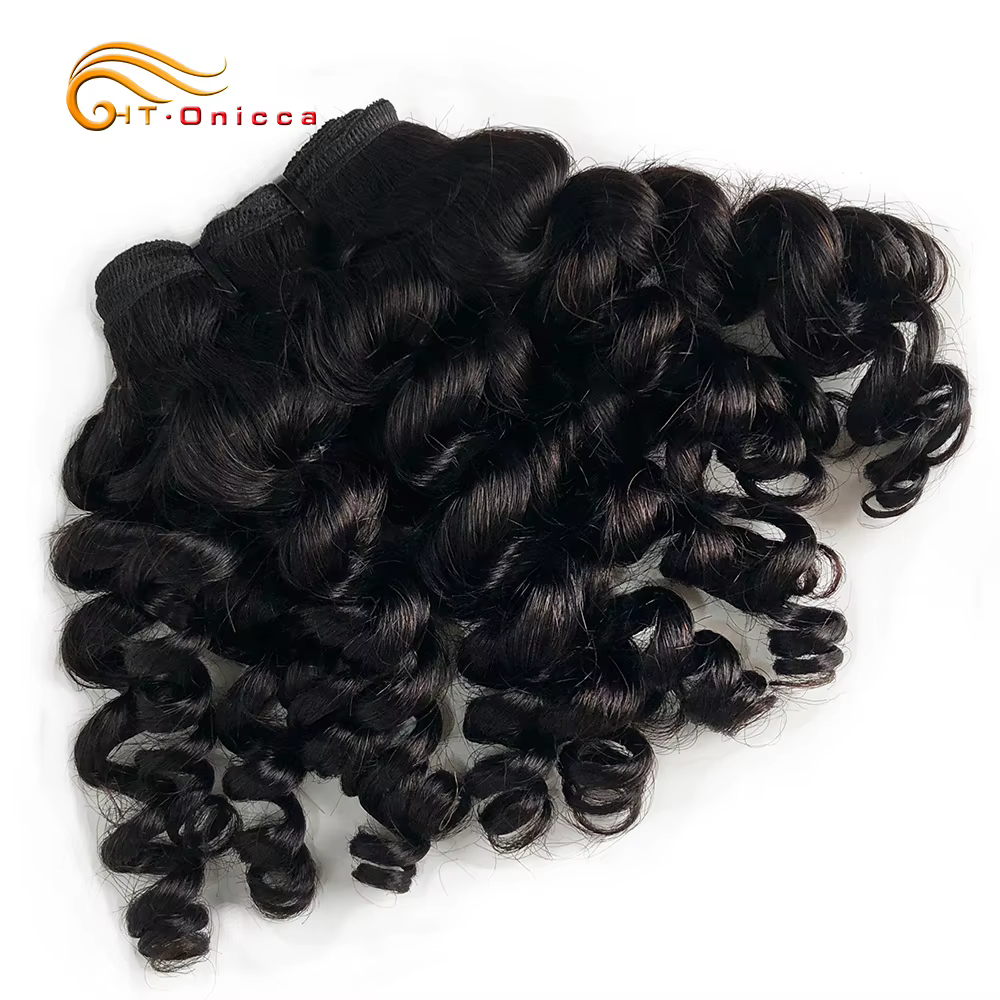 Tissage en lot brésilien naturel Remy bouclé